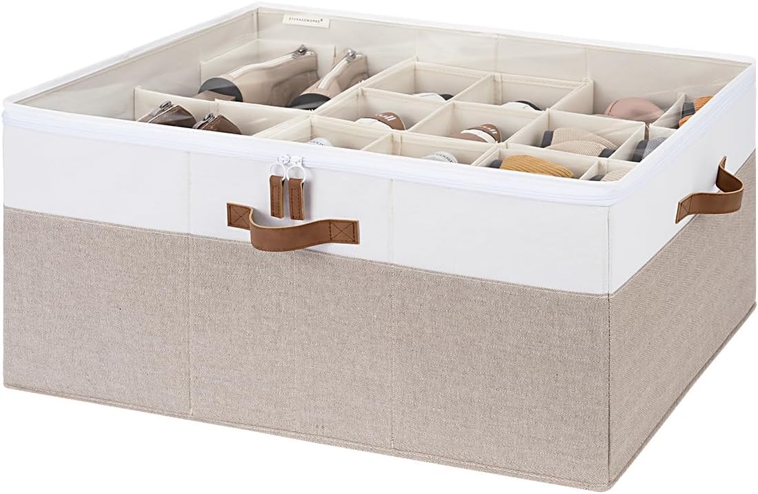 Shoe Organizer for Closet, Fits up to 16 Pairs, 1 Pack