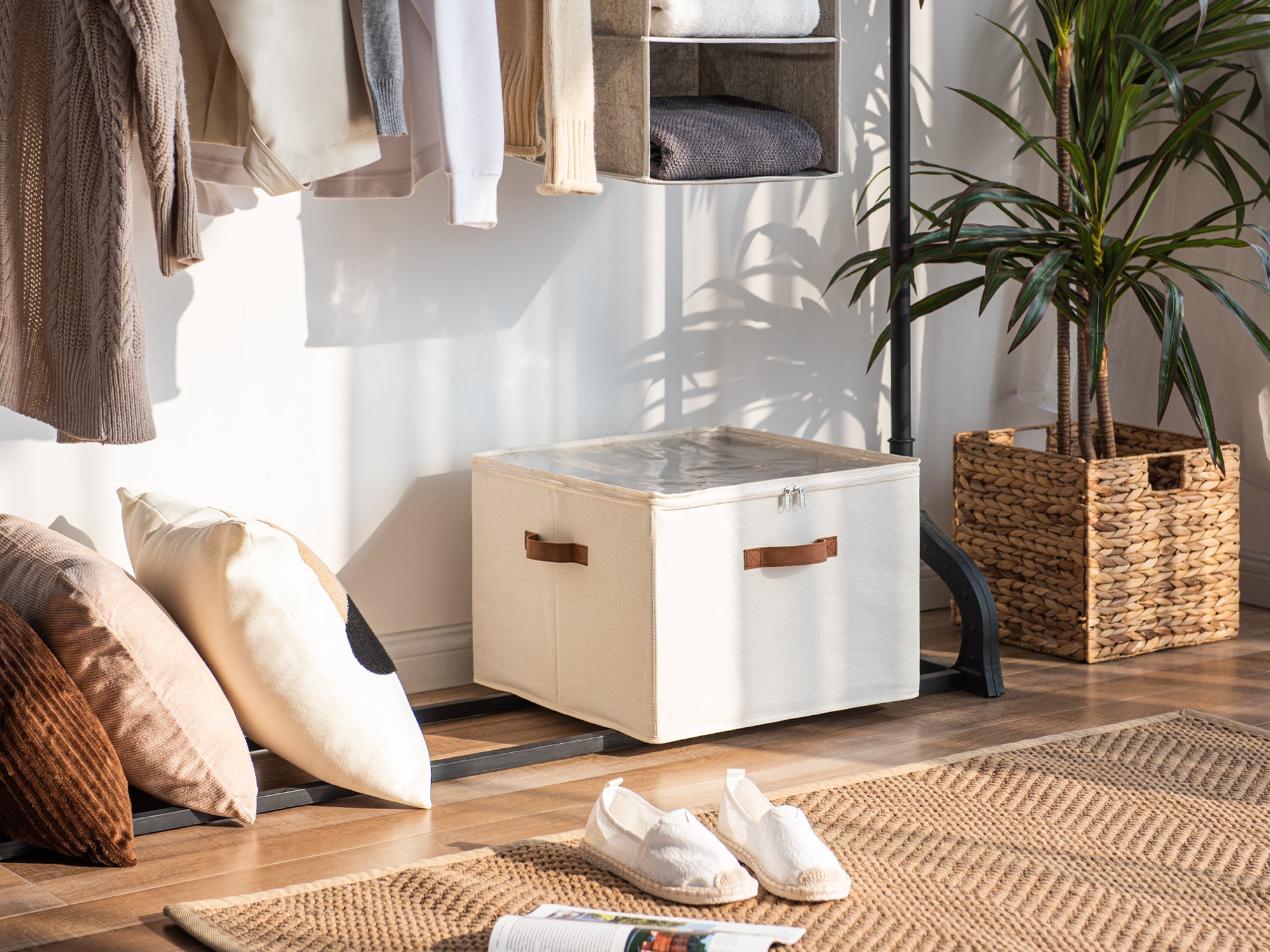 Shoe Organizer for Closet, Fits up to 16 Pairs, 1 Pack