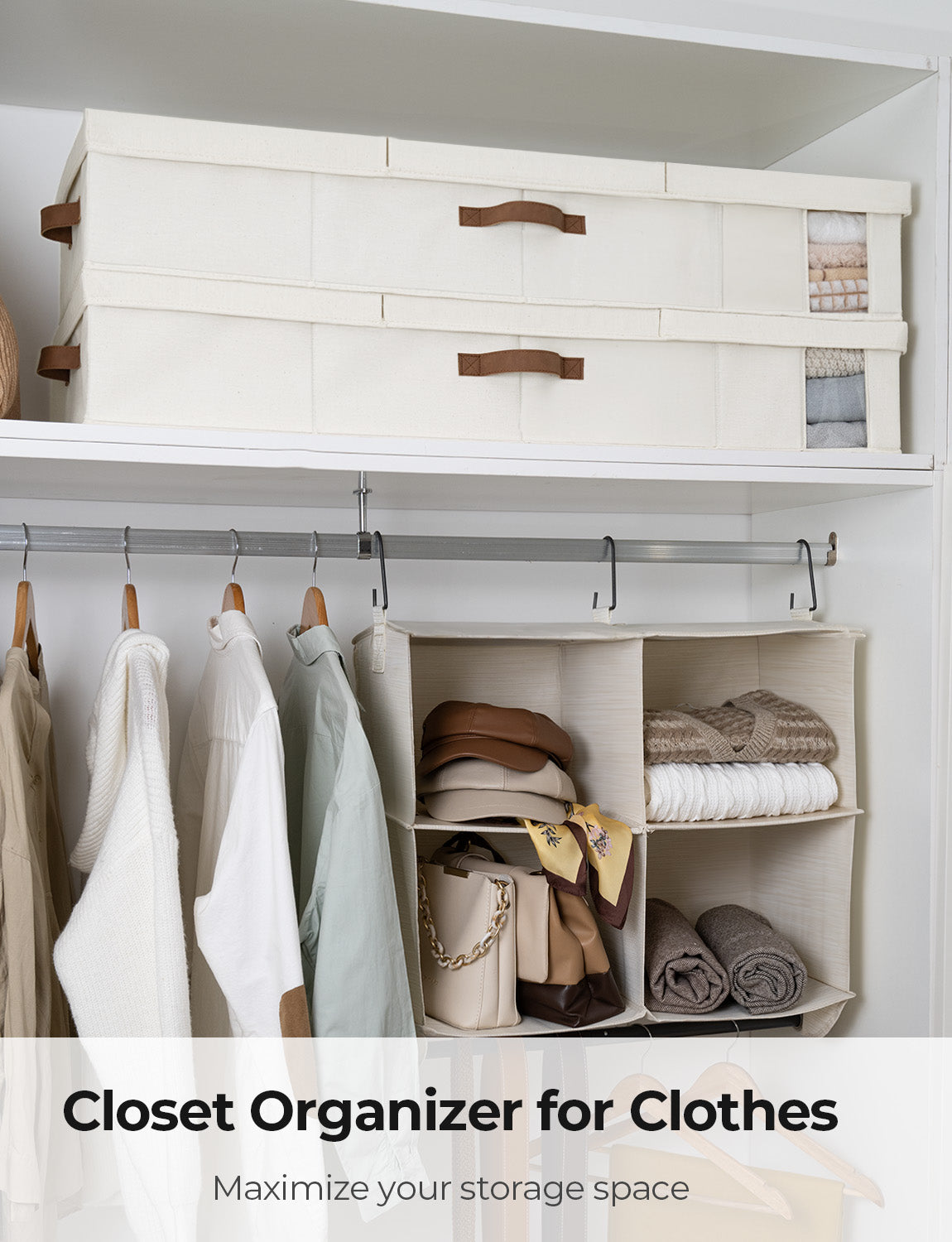 Under Bed Storage Bins with Lids, 2 Pack