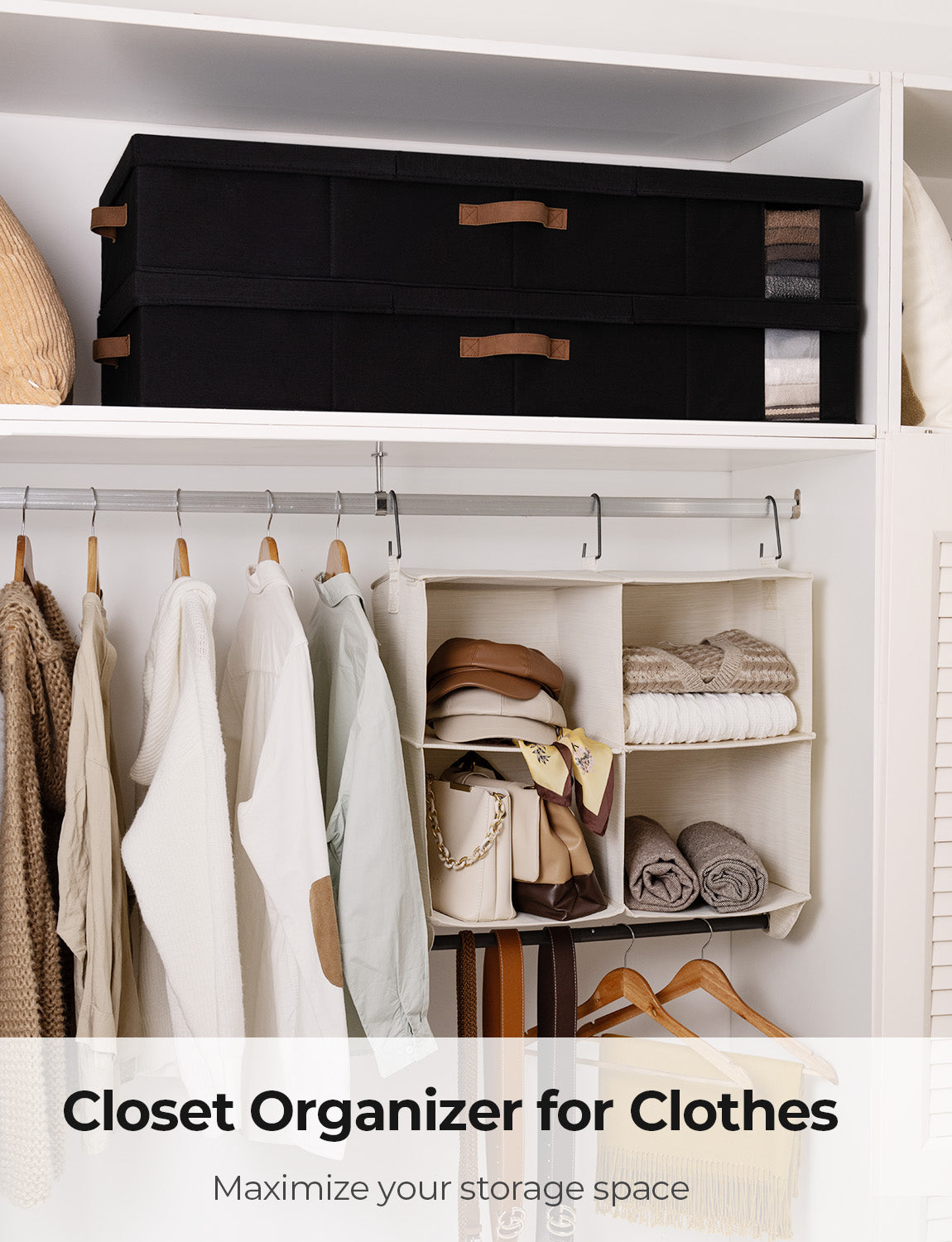 Under Bed Storage Bins with Lids, 2 Pack