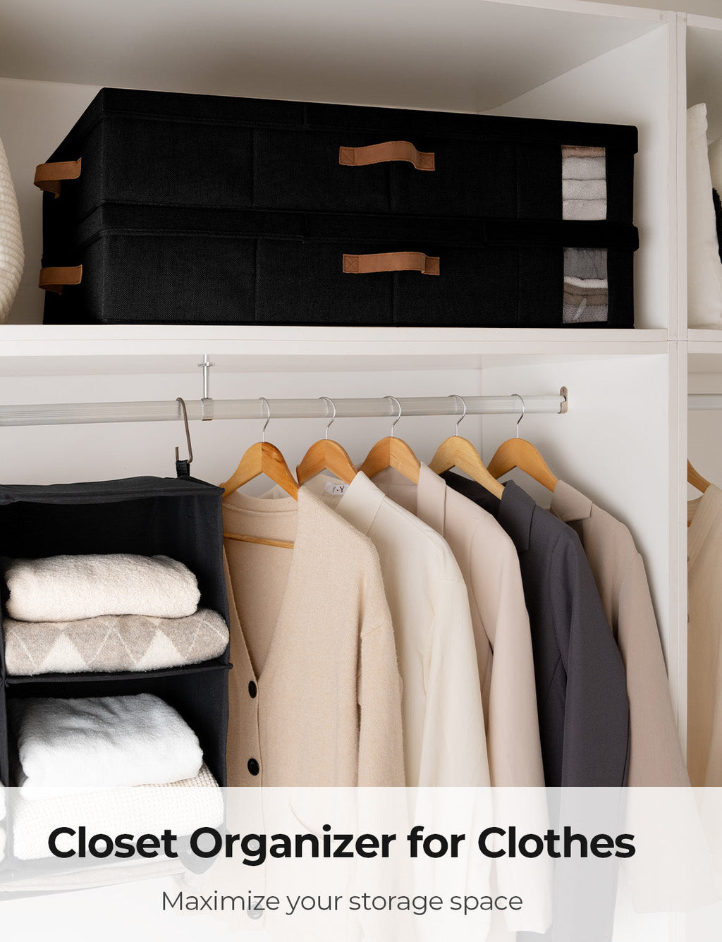 Under Bed Storage Bins with Lids, 2 Pack