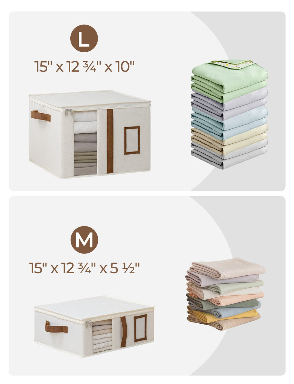 Bed Sheet Organizers and Storage